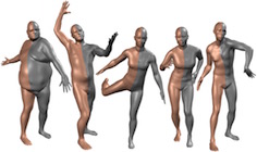 SMPL: A Skinned Multi-Person Linear Model